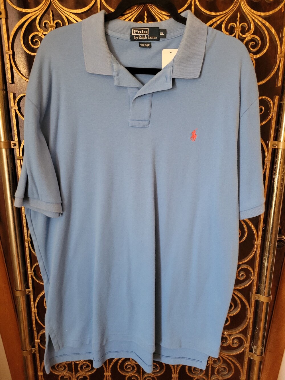 Polo by Ralph Lauren Blue Cotton Polo Shirt